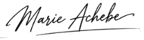 Marie Achebe’s signature